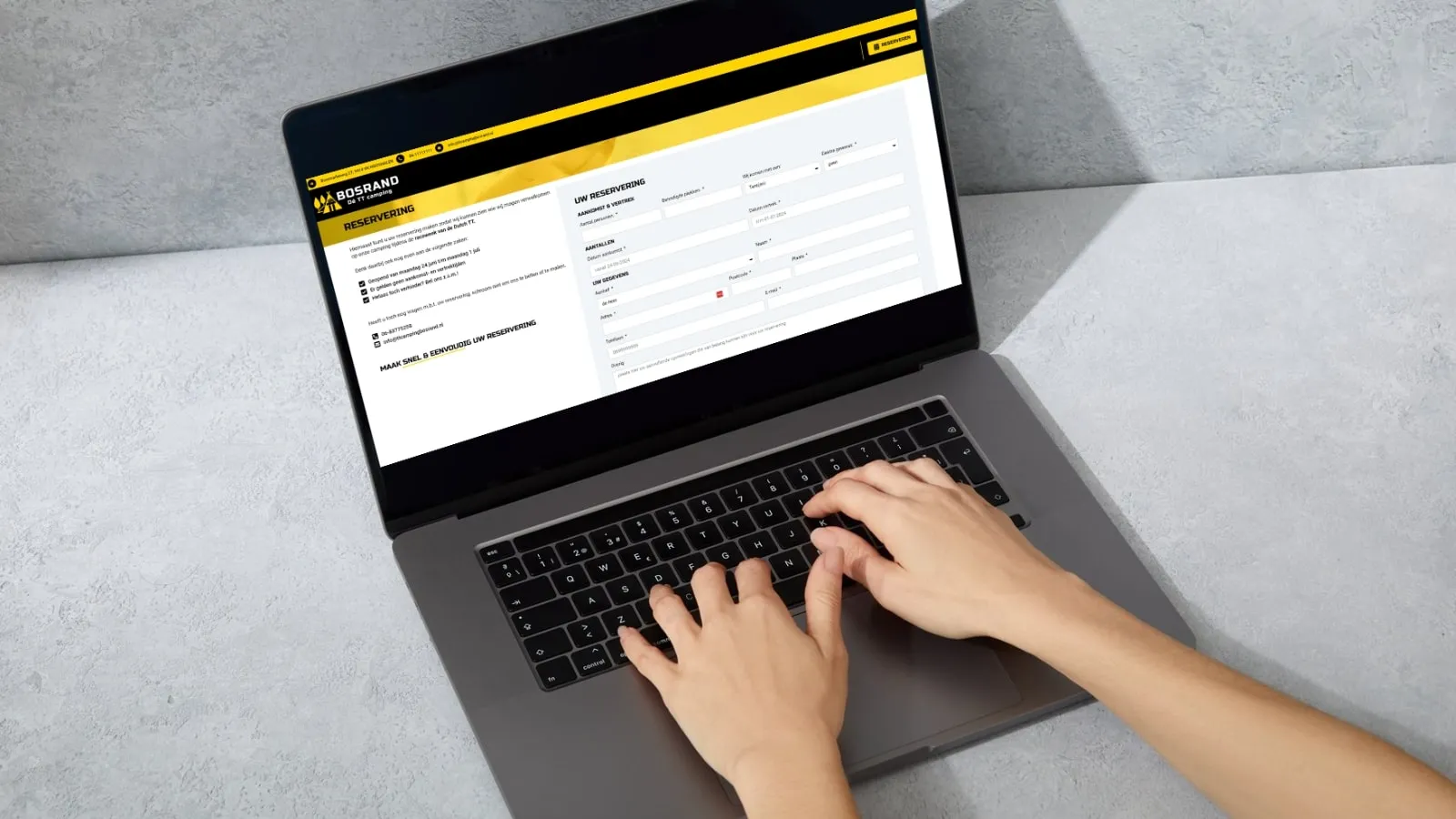 TT Camping Bosrand - Maak hier snel & eenvoudig uw reservering!